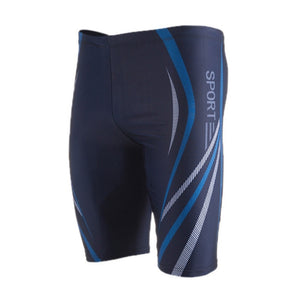 Men Swimwear Quick Dry Swimming Trunks Breathable Swimsuit Print Boxer Briefs Bathing Suit Surf Board Wear Summer Pro