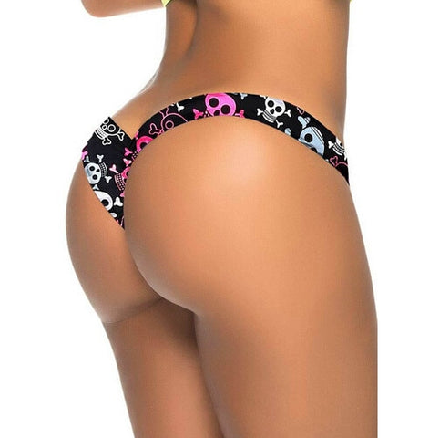 TOKITIND S-XL Sexy tiny brazilian bikini bottom female swimwear women G-string Briefs micro mini Thong Panties Underwear Tanga