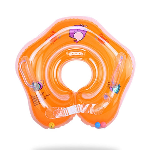 Portable Infant Inflatable Circle Baby Float Kids Swimming Circle with Sunshade Seat Pool Accessories Pool Safe Inflatable Buoy