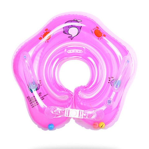 Portable Infant Inflatable Circle Baby Float Kids Swimming Circle with Sunshade Seat Pool Accessories Pool Safe Inflatable Buoy