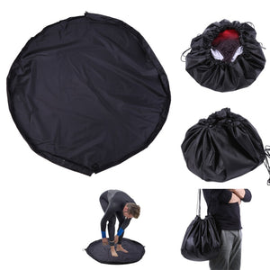 Nylon Surfing Wetsuit Diving Waterproof Suit Change Bag Mat Carry Pack Pouch for Water Sports Swimming Accessories