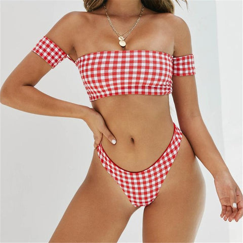 Simple Solid Bikinis Set Women Swimsuits Push Up Variety Style Bikini Swimwear Famale Beachwear Bathing suits Super Discount