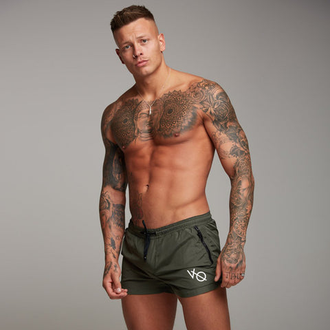 Men's Casual Pants Gym Fitness Jogging Running Sports Wear Shorts Trousers  Beach Short Pants Trunks Beachwear Swimwear