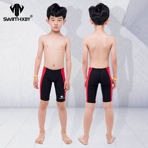 HXBY Professional Kids Swimwear Boys Swimsuit Swim Briefs Mens Swim Wear Swimming Trunks Men Swimwear Shorts Swimsuit