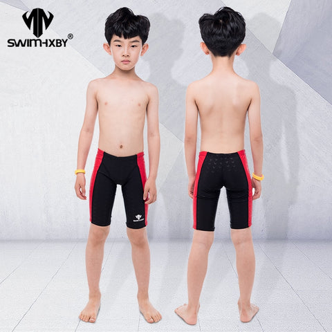 HXBY Professional Kids Swimwear Boys Swimsuit Swim Briefs Mens Swim Wear Swimming Trunks Men Swimwear Shorts Swimsuit