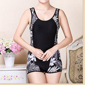 Elder Mother One Piece Women Spa Swimming Suit Bathing Suit Swimwear Plus Size Sport Swim suits 4xl 5xl 6xl Bodysuit Large Sizes