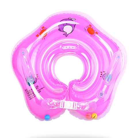 Swimming Baby Pools Accessories Baby Inflatable Ring Baby Neck Inflatable Wheels for Newborns Bathing Circle Safety Neck Float