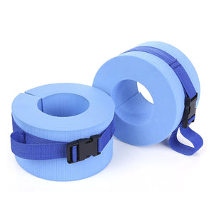 New Paired EPS Foam Water Exercise Aerobics Swimming Weights Aquatic Cuffs for Ankles Arms Swimming Accessories